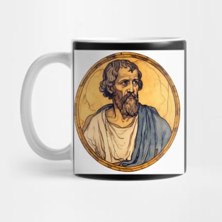 Aristotle Greek drawing Mug